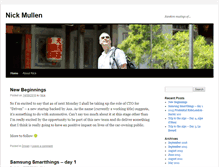 Tablet Screenshot of nickmullen.com